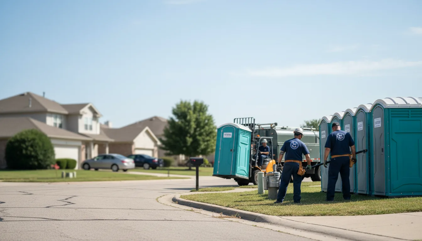 Porta Potty Rental in West Manchester, OH near me